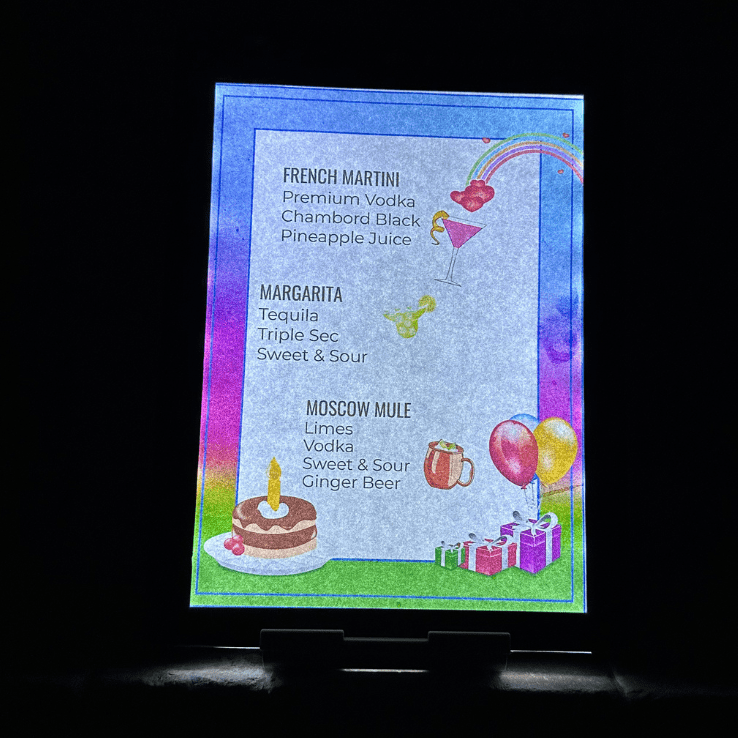 Menus 15